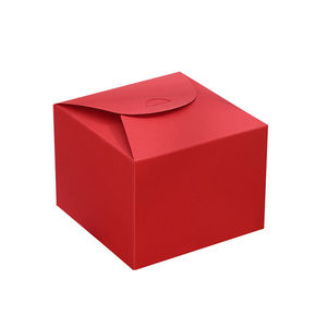 TH CB-198 Festival Coffrets cadeaux carrés de conception de Noël 5 couleurs Carton ondulé pour bijoux Bonbons Gaufrage Impression - Product Image 4