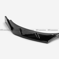 Untuk 2021 + Hyundai Elantra/Avante (pre-facelift)-C Tipe 3 buah bibir depan (hitam mengkilap) kualitas tinggi tahan lama aerodinamis