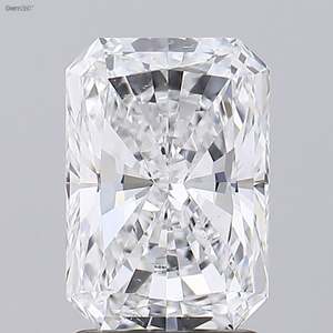 2.15 ct Radiant Cut Lab-Grown Diamond IGI Certified E Color VS2 Clarity Lab-Stone - Product Image 1