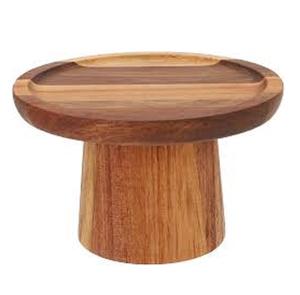 Base para Pastel de Madera Rústica Diseñada para Celebraciones de Estilo Campestre y Hermosas Exhibiciones de Postres con Textura de Madera Auténtica - Product Image 3