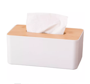 Grossiste Articles chauds 2024 Boîte à mouchoirs carrée moderne en bambou filé de haute qualité avec couvercle en bambou du Vietnam - Product Image 2