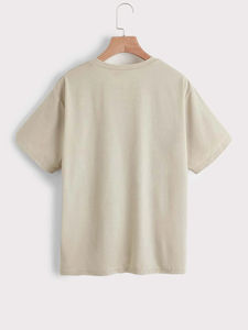 Camiseta al por Mayor, Tela Suave 100% Algodón, Impresión de Alta Calidad, Camiseta con Estampado Personalizado, Estilo Holgado - Product Image 2