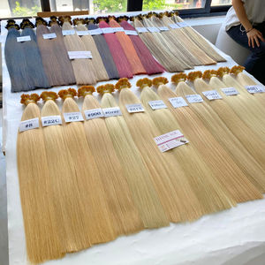 Extensions de cheveux humains à la kératine de haute qualité I Tip, cheveux bruts vietnamiens alignés sur les cuticules vierges 100% prêts à être expédiés - Product Image 3