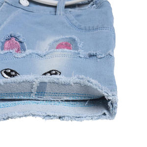 New Stylish Embroidery <b>Jeans</b> Shorts <b>for</b> <b>Women</b> High Quality Breathable <b>Women's</b> Shorts 100% Cotton Wholesale Denim Shorts - Product Image 4