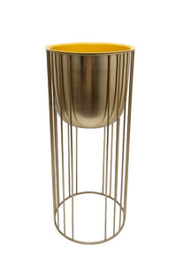 Hot selling Metal Wall Home Decoration Wall hanging <b>Stand</b> Wood With metal leaves Gold plating Customized - Product Image 3