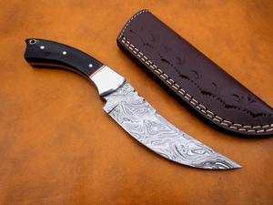 Cuchillo de Cocina para Exteriores con Hoja de Acero de Damasco Hecha a Mano, Cuchillo Personalizado OEM con Hoja de Acero de Damasco - Product Image 6