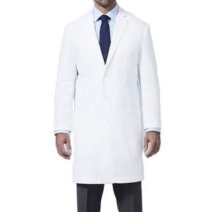 Batas de laboratorio blancas de último diseño al por mayor para hospitales y laboratorios médicos uniformes médicos con bolsillos venta en línea - Product Image 1