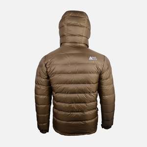 Navigate Gungla Veste réversible de luxe Manteau d'hiver à capuche Coton Polyester Remplissage Fourrure décontractée Logo Imprimer Long Manteau Enduit Tambour - Product Image 4