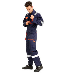 2024 vente en gros de vêtements de travail industriels personnalisés combinaison de sécurité vêtements de Construction uniformes avec couverture personnalisée - Product Image 2