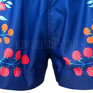 กางเกงมวยไทยสตรีทแฟชั่น โลโก้สั่งทำ เอวยางยืด บริการ OEM สีพื้น ขายดี ปี 2024 - Product Image 6