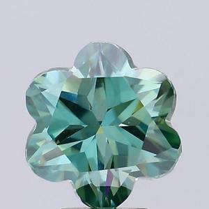 เพชรมอยส์ซอไนต์รูปดอกไม้สำหรับทำเครื่องประดับเพชร - Product Image 4