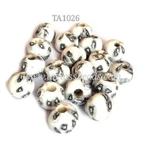 Unique 10mm Rectangular Lampwork Glass <b>Beads</b> in Black Blue <b>Red</b> Green Pink Purple for Jewelry Making Loose Crystal <b>Beads</b> India - Product Image 1