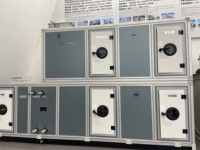 Unité de Traitement d'Air (UTA) Personnalisée avec Ventilateur à Prise, Moteur CC, Section d'Échangeur de Chaleur, Bobine à Expansion Directe avec Compresseur