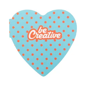 Portapapeles con Forma de Corazón CreaStick, Bloc de Notas Promocional Personalizado - Product Image 4