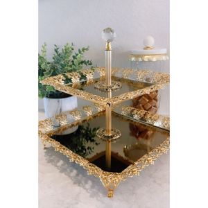 Bandeja de servicio de resina de diseño premium hecha a mano de una sola pieza con calidad y material extra premium a precios muy buenos - Product Image 2