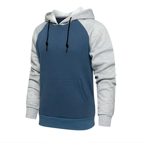 Sudadera con Capucha para Hombre, Gruesa, de Algodón y Felpa, Estilo Urbano, Corte Holgado, Logotipo Personalizado Bordado, Tinte Liso, Impermeable - Product Image 3