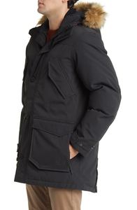 Veste Parka pour hommes de haute qualité rembourré épais polaire capuche manteau décontracté extérieur imperméable chaud Style de rue veste d'hiver Premium - Product Image 2