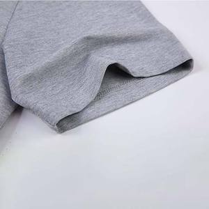 Hombres Slim Fit Media cremallera para Polos Cuarto de manga corta Heather Grey 100% Algodón 2025 Colección - Product Image 5