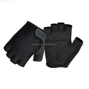 Fabriqué au Pakistan Prix bon marché sain Gants de cyclisme demi-doigt de haute qualité Coussin en mousse antidérapant Matériau en néoprène personnalisable - Product Image 2
