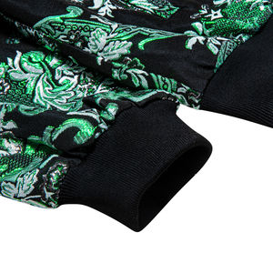 Veste bomber pour homme sur mesure en gros, design unique avec laine et duvet, qualité supérieure, polyester solide, résistant aux taches, veste d'extérieur - Product Image 4