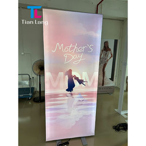 TianLang LED Textile Light Box Snap-On Marco de fotos de aluminio para mostrar luces de Navidad o exposiciones - Product Image 3