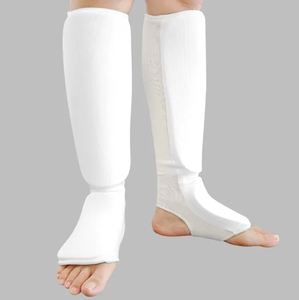 OEM nuevo diseño profesional Shin in Step material de poliéster de alta calidad MMA Training Shin Pad Kick Boxing Training Guard - Product Image 4