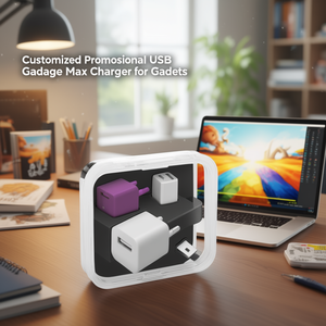 Caricabatterie USB Promozionale Personalizzato per Dispositivi Elettronici - Product Image 3