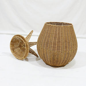 Cesta de Almacenamiento de Piña de Plástico Ecológica y Bonita de Artex Dong Thap, Decorativa, con Tapa, Hecha a Mano - Product Image 4