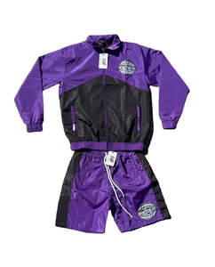 Conjunto Deportivo Cortavientos de Nailon para Hombre, Chaqueta y Pantalones Ligeros e Impermeables, Ropa Deportiva Personalizada OEM - Product Image 1