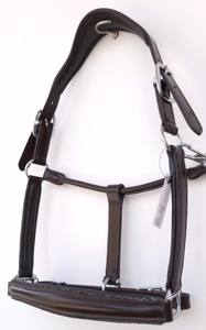 ผลิตภัณฑ์นักแข่งม้าจากอินเดียแบบมีเชือกผูกคอจมูกทรงโคนและคริสตัลบอลที่จมูกและฮาร์ดแวร์คุณภาพสูงจากอังกฤษ - Product Image 6