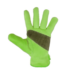 Heavy Duty Cowhide Grain Leather <b>Driver</b> <b>Gloves</b> Comfortable Arm Protection with Heat Spark Abrasion Resistance Safety <b>Gloves</b> - Product Image 6