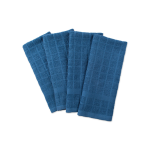 ผ้าขนหนูในครัวผ้าฝ้ายปักลาย100% ลายตารางสีดำเป็นมิตรกับงบประมาณผ้าเช็ดตัวในครัว250แบบเรียบง่ายระบบ GSM อินเดียผลิตแบบ MOQ 50ชิ้น - Product Image 5