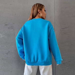 OEM Streetwear recadrée sweat-shirt femme sweat lourd français éponge à capuche polaire personnalisé femmes sweat-shirt court - Product Image 2