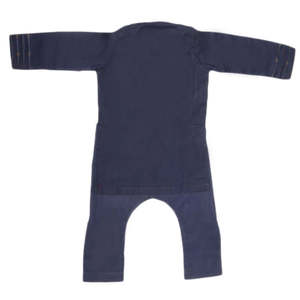 Boys Embroidered Shalwar Kameez - Navy Blue - Product Image 5