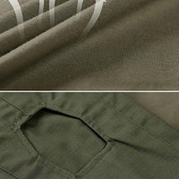Chemise de combat camouflage personnalisée OEM en gros, polyester/coton, manches longues, vert G3 Ranger, avec coudières, séchage rapide