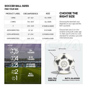 Balón de Fútbol Híbrido Más Vendido a Precio Económico, Balón de Fútbol Híbrido de Fabricación Profesional - Product Image 4