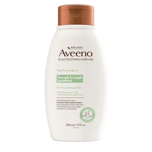 Shampooing Aveeno Plant Protein Blend pour des cheveux forts et d'apparence saine, 12 fl oz - Product Image 1