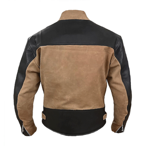 <b>Men's</b> Genuine Leather Motorcycle <b>Biker</b> Riding <b>Jackets</b> CE Armoured Protected Track Racing Leather Motorbike <b>Jacket</b> For <b>Men</b> - Product Image 2