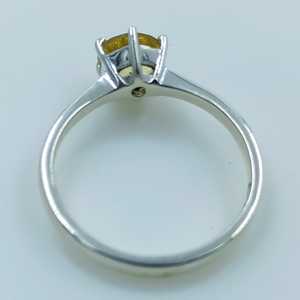 Anillo Hecho a Mano de Plata de Ley 925 con Citrino, Joyería Boho con Piedra de Nacimiento de Noviembre, Regalo Perfecto para su Cumpleaños o Aniversario - Product Image 6