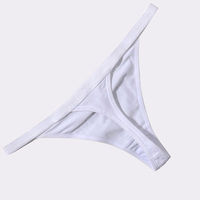 4PCS Ropa interior sexy de algodón para mujeres 22 a 34 pulgadas Cintura Mujeres