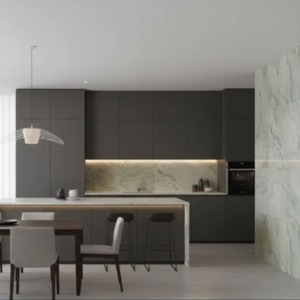 Losa Pulida de Ónix Verde Mármol Natural para Cocina Moderna, Vestíbulo de Hotel, Encimera de Lujo, Decoración de Pared Retroiluminada - Product Image 3