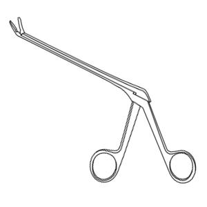 Rongeurs Kerrison de 130 mm, Eje de 150 mm, Corte Descendente, Mordida de 2 mm, Instrumento Quirúrgico Manual de Acero Inoxidable, Certificado CE, General - Product Image 1