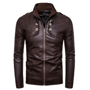 Dernier arrivage Vente en gros de design personnalisé de qualité supérieure en cuir pour hommes style avec bombardier Veste en cuir pour hommes Veste de motard - Product Image 5