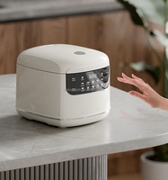 Cuisinière à riz électrique compacte, antiadhésive, avec commande tactile intelligente, pour la maison, le dortoir, les voyages et la cuisine