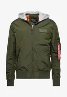 Veste bomber à capuche en toile de haute qualité pour homme, avec logo personnalisé, imperméable, respirante, coupe-vent, style formel