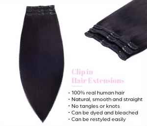 Extensions de cheveux naturels bruts cambodgiens, qualité supérieure, pré-collées, unisexes, durables, 100% vierges Remy, double trame, pointes profondes, ondulées - Product Image 5