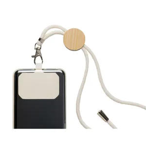 Porta Badge Personalizzato in Cotone e Bambù per Accessori Gadget - Product Image 3