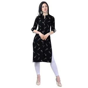 Kurtis, женские дизайнерские поставщики Kurtis из 100% хлопка, дышащие и удобные, хорошего качества, универсальный дизайн для продажи