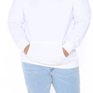 Sweat à capuche oversize en polaire brossée pour homme 2026 Sweat à capuche en polaire d'hiver pour homme Style streetwear ample Doux Capuche à cordon réglable - Product Image 6