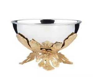 Dernier design Bols de service en métal plaqué or Articles de cuisine et décoration intérieure Saladier pour les occasions de fête Ustensiles de cuisine - Product Image 2